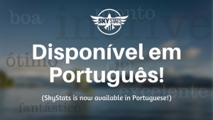 SkyStats WordPress Dashboard Portuguese